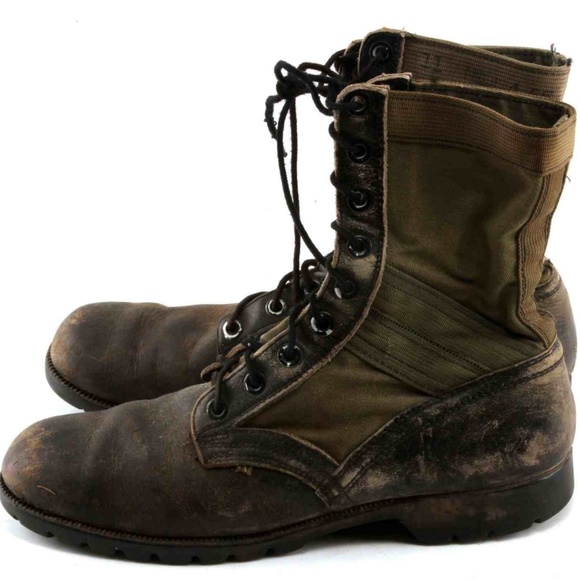 Shoes | Vintage Us Military Vietnam Era Combat Boots | Poshmark